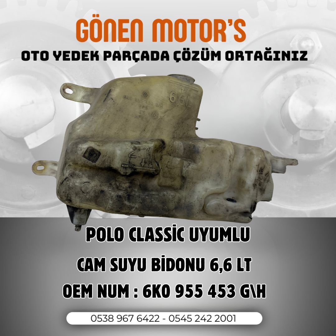 245 - 6K0 955 453 G H – Cam Suyu Bidonu 6,6LT